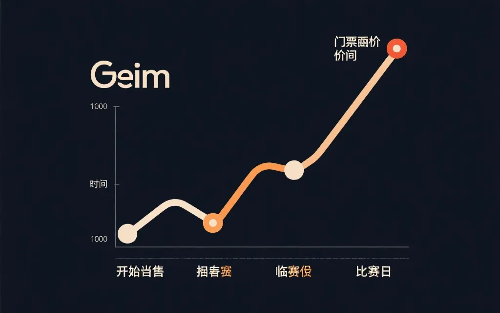2026世界杯 票价波动时间线：从开售到决赛日，教你在“最划算的那一刻”出手