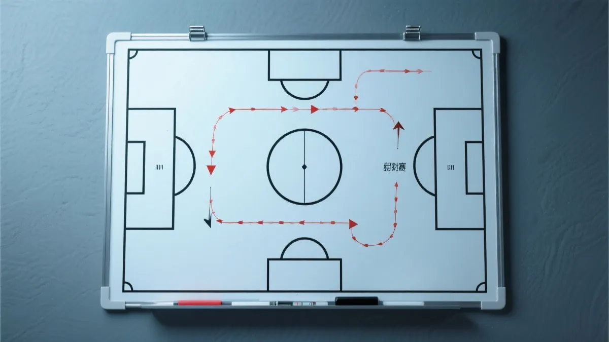 淘汰赛对阵图的战术板视角，半区路径与心理压力可视化